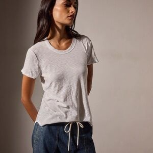 James Perse SHEER SLUB CREW NECK TEE